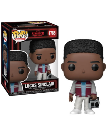 STRANGER THINGS S5 - POP TV N° 1785 - Lucas Sinclair with Boombox