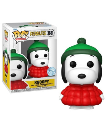 PEANUTS - POP Television N° 1681 - Snoopy in coat with Chase