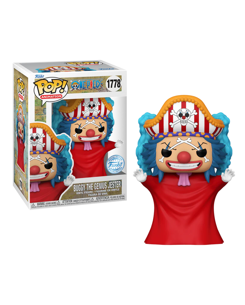 ONE PIECE - POP Animation N° 1778 - Buggy (Post Time-Skip)