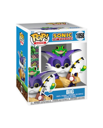 SONIC - POP Super 6'' N° 1058 - Big the Cat with Froggy