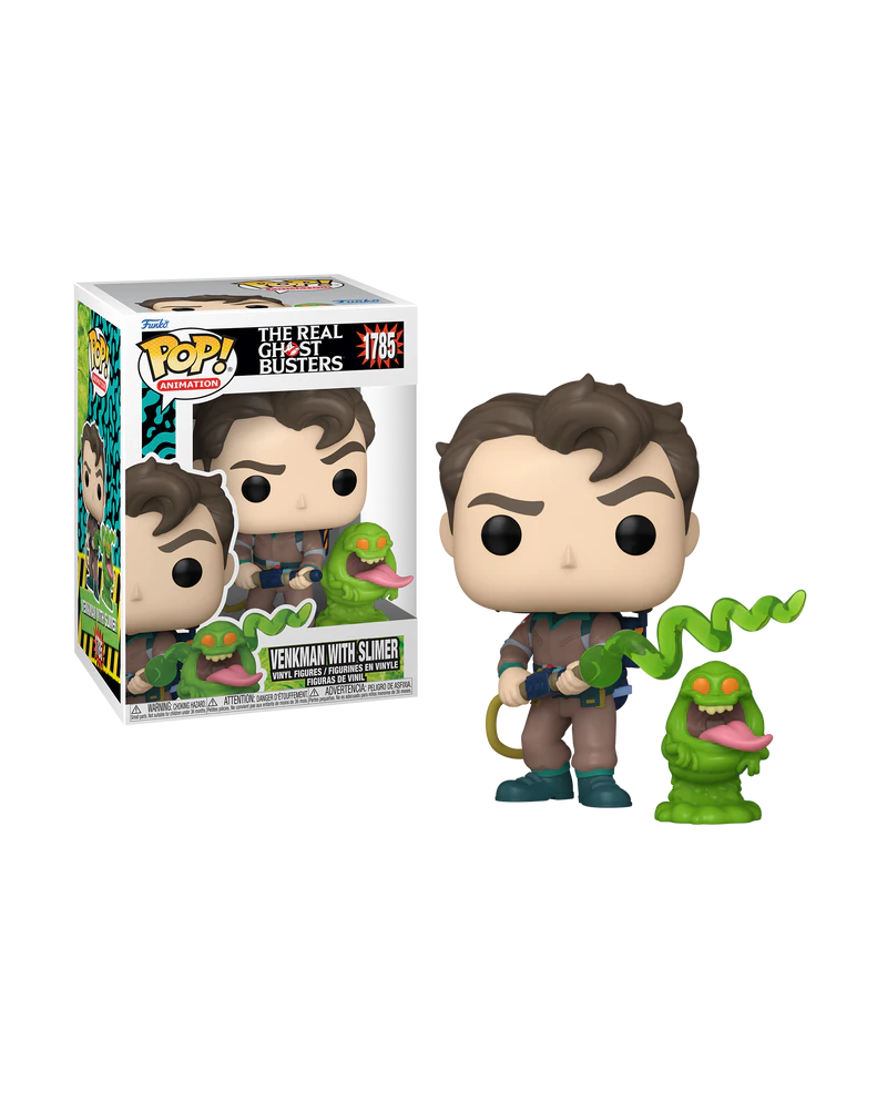 THE REAL GHOSTBUSTERS - POP & Buddy N° 1785 - Venkman with Slimer
