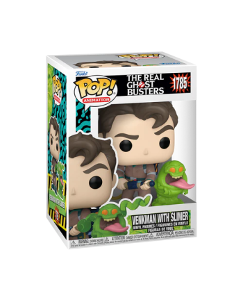 THE REAL GHOSTBUSTERS - POP & Buddy N° 1785 - Venkman with Slimer