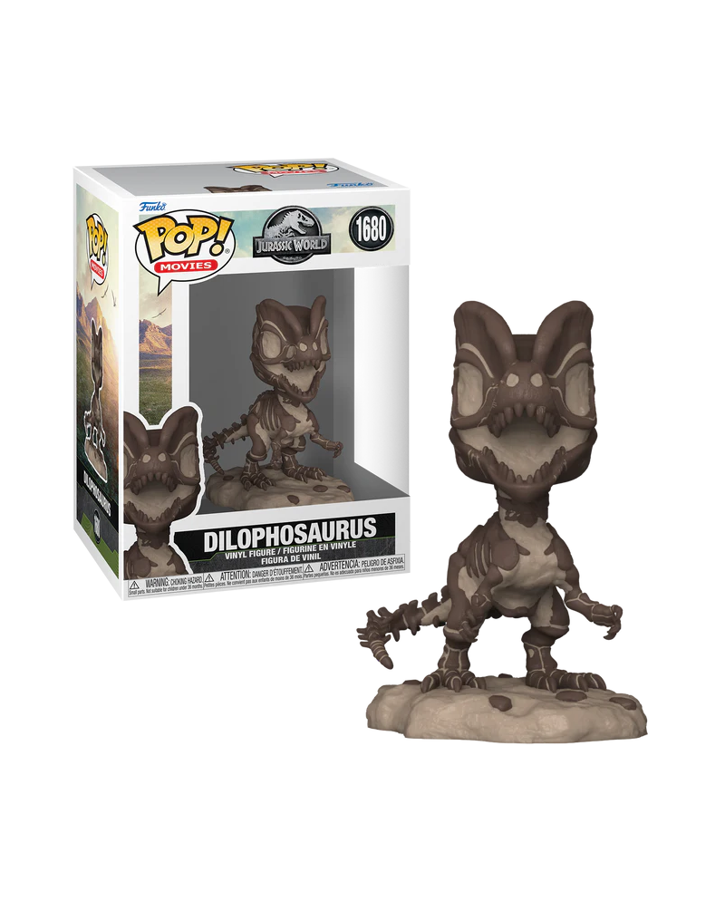 JURASSIC PARK FOSSIL - POP Movie N° 1680 - Dilophosaurus