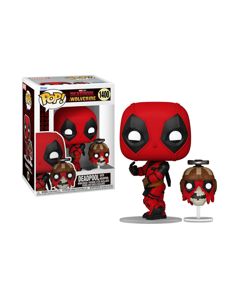 DEADPOOL 3 - POP & Buddy N° 1400 - Deadpool with Headpool