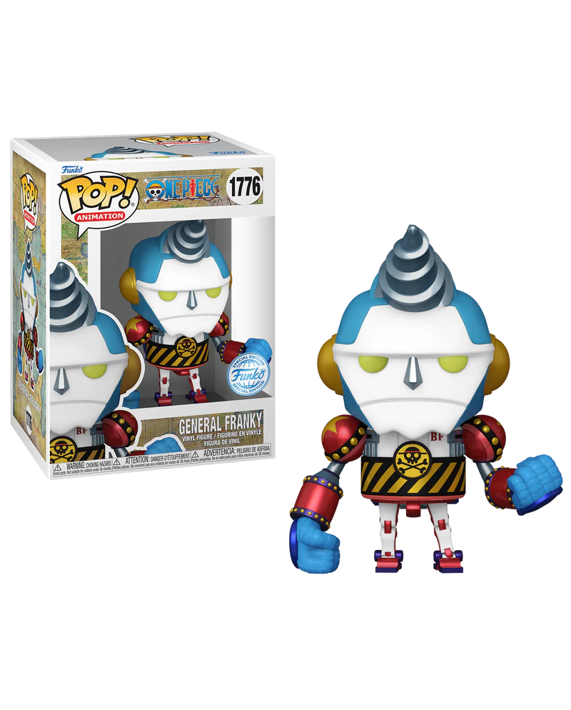 ONE PIECE - POP Animation N° 1776 - General Franky with Chase (GW)