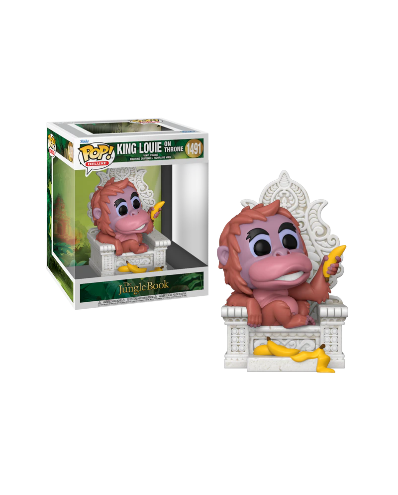 JUNGLE BOOK - POP Deluxe N° 1491 - King Louie on throne