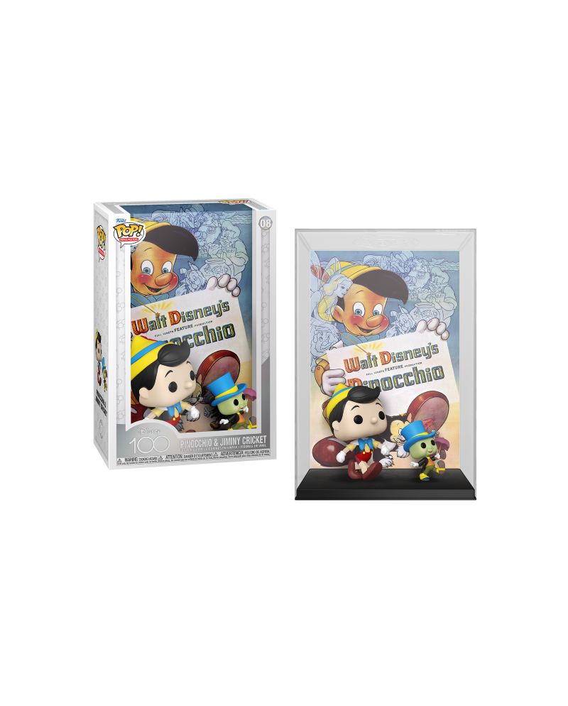DISNEY - POP Movies Poster N° 08 - Pinocchio