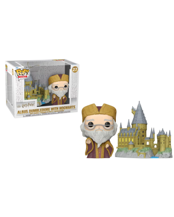 HARRY POTTER Anniversary - POP TOWN N° 27 - Dumbledore w/ Hogwarts