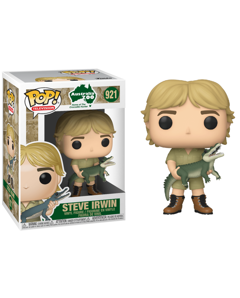 CROCODILE HUNTER - POP N° 921 - Steve Irwin with Chase