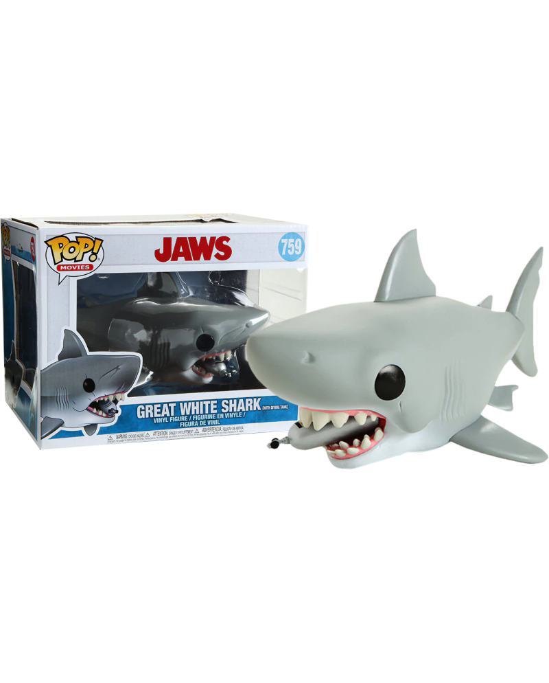 JAWS - POP SUPER 6" N° 759 - Jaws with Diving Tank