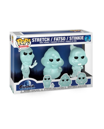 CASPER 30TH ANNIVERSARY - POP Movies - 3PK - Stretch, Fatso & Stinkie