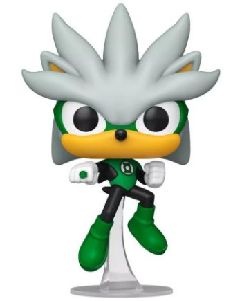 JLA & SONIC - POP Heroes N° 592 - Silver As The Green Lantern