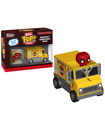 MARVEL - Bitty Pop Ride - Deadpool with Chimichanga Truck