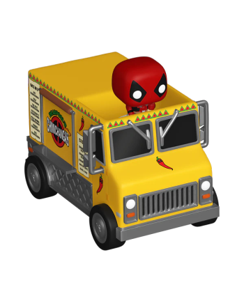 MARVEL - Bitty Pop Ride - Deadpool with Chimichanga Truck