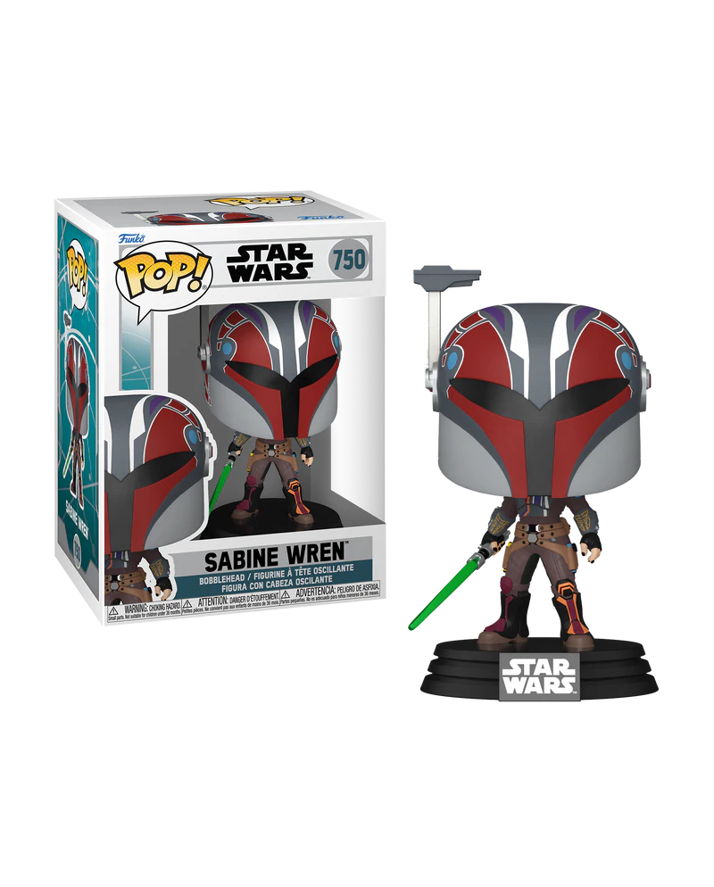 STAR WARS AHSOKA - POP N° 750 - Sabine Wren