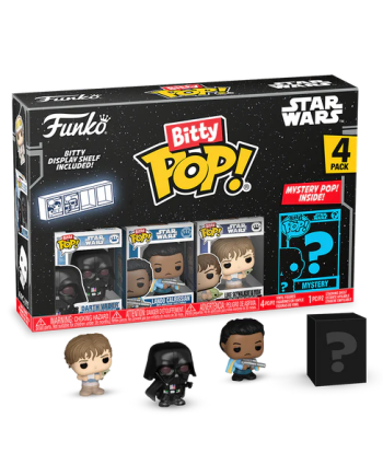 STAR WARS - Bitty Pop 4 Pack 2.5cm - Darth Vader
