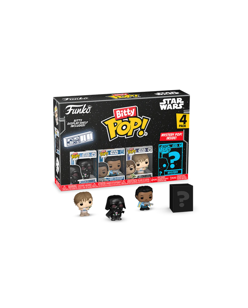 STAR WARS - Bitty Pop 4 Pack 2.5cm - Darth Vader