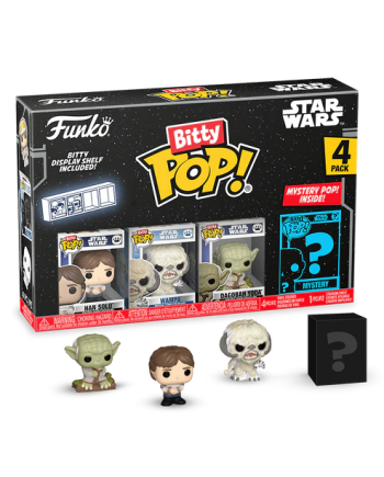 STAR WARS - Bitty Pop 4 Pack 2.5cm - Han