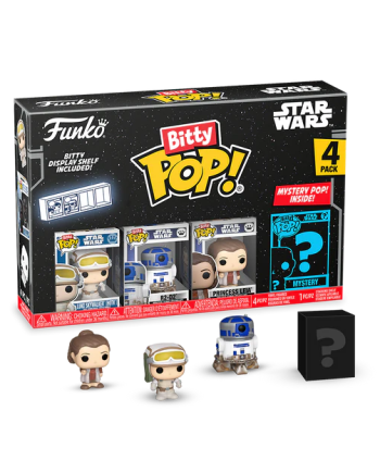 STAR WARS - Bitty Pop 4 Pack 2.5cm - Luke "Hoth"