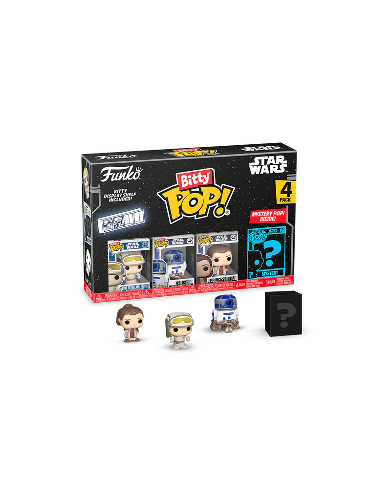 STAR WARS - Bitty Pop 4 Pack 2.5cm - Luke "Hoth"
