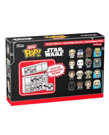STAR WARS - Bitty Pop 4 Pack 2.5cm - Luke "Hoth"