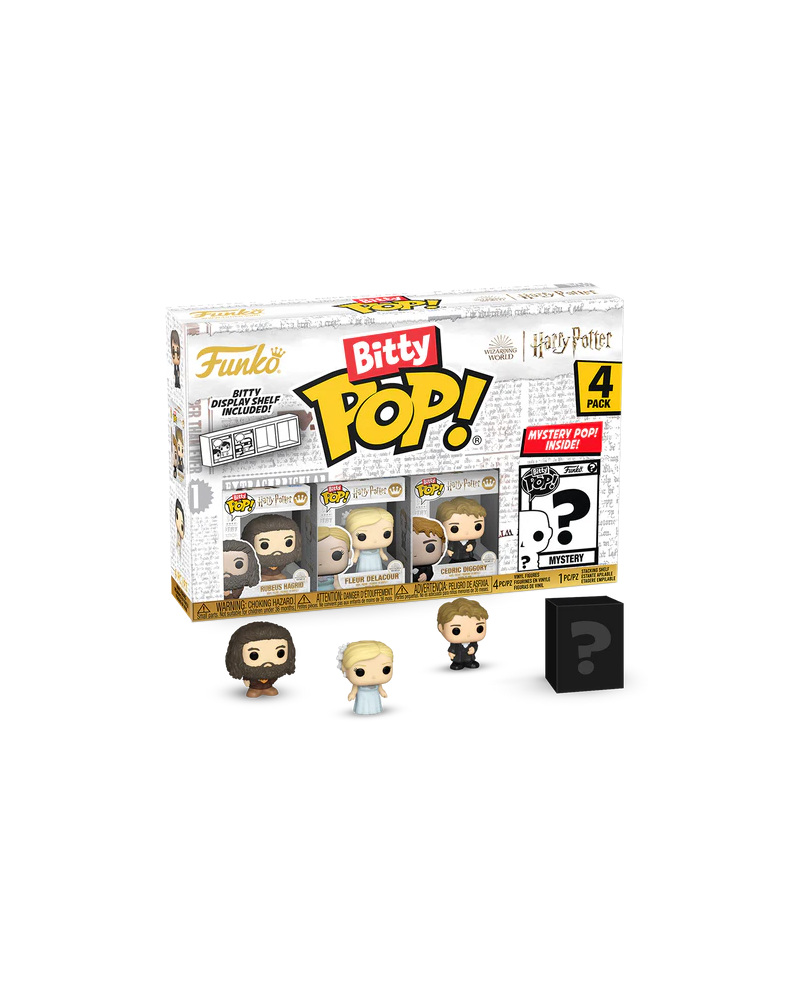 HARRY POTTER 4 - Bitty Pop 4 Pack 2.5cm - Hagrid