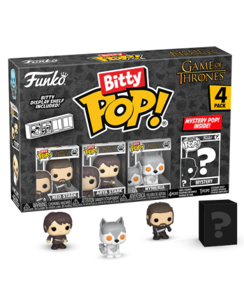GAME OF THRONES - Bitty Pop 4 Pack 2.5cm - Ned Stark