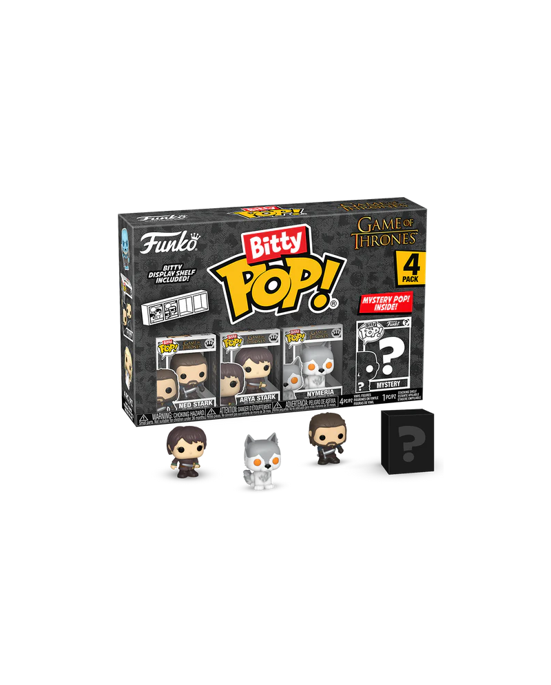GAME OF THRONES - Bitty Pop 4 Pack 2.5cm - Ned Stark