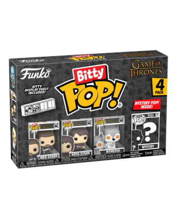 GAME OF THRONES - Bitty Pop 4 Pack 2.5cm - Ned Stark
