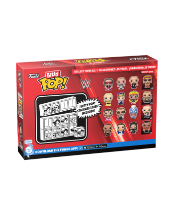 WWE - Bitty Pop 4 Pack 2.5cm - Dusty Rhodes