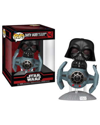 STAR WARS DARKSIDE - POP Ride DLX N°742 -Tie Advanced with Darth Vader