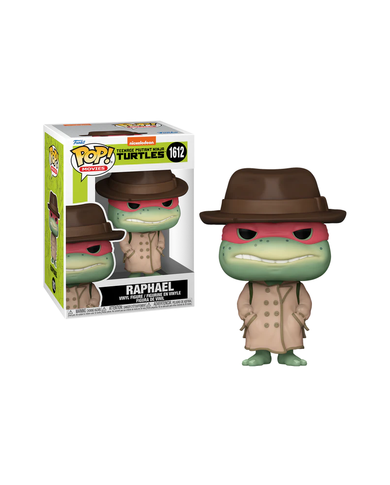 TMNT - POP Movie N° 1612 - Raphael with Coat & Hat