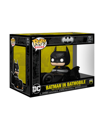 BATMAN 85TH - POP Ride DLX N° 522 - Batman with Batmobile
