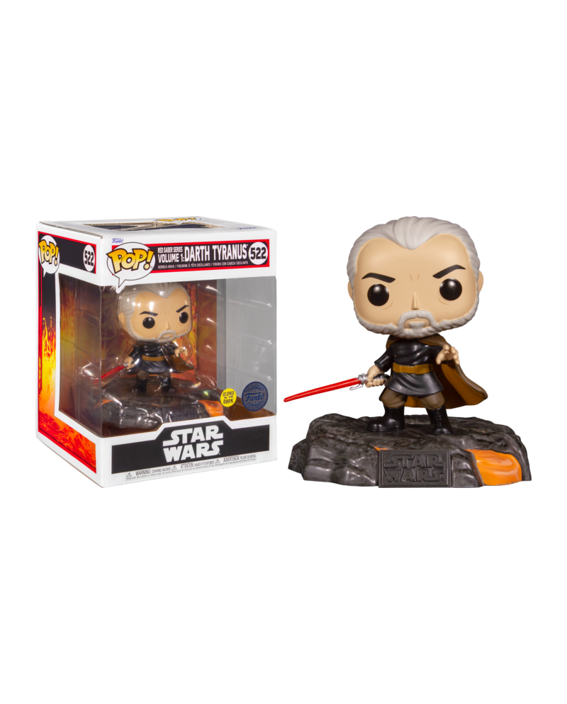 STAR WARS - POP DELUXE N° 522 - RSSv1 - Darth Tyranus (GW)
