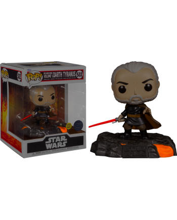 STAR WARS - POP DELUXE N° 522 - RSSv1 - Darth Tyranus (GW)