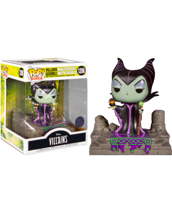 DISNEY - POP DELUXE N° 1206 - Maleficient with Diablo