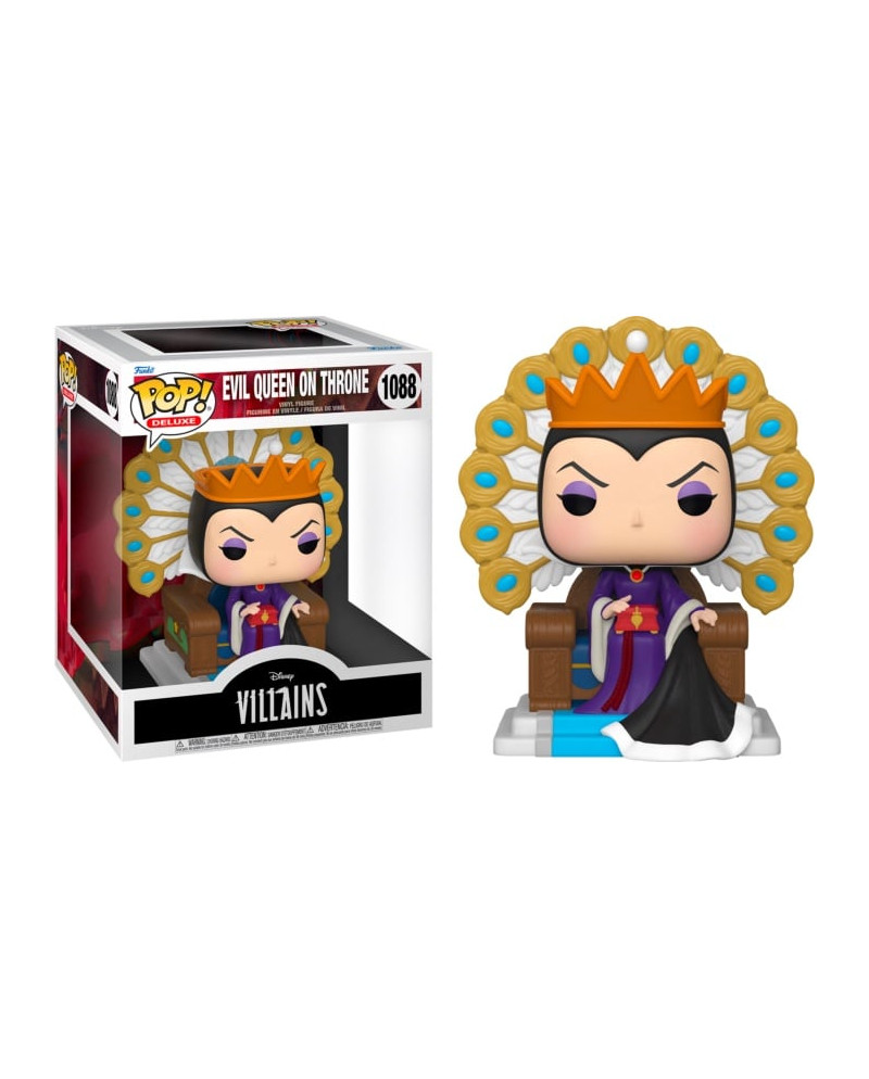 DISNEY Villains  - POP Deluxe N° 1088 - Evil Queen on Throne