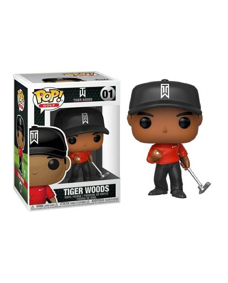 GOLF - POP N° 01 - Tiger Woods (Red Shirt)