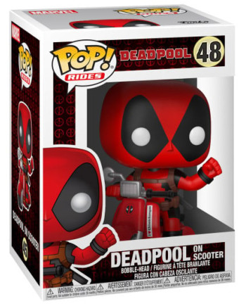 DEADPOOL - Pop Rides N° 48 - Deadpool on Scooter