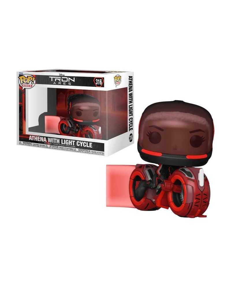 TRON ARES - POP Ride N° 316 - Athena with light cycle