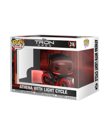 TRON ARES - POP Ride N° 316 - Athena with light cycle