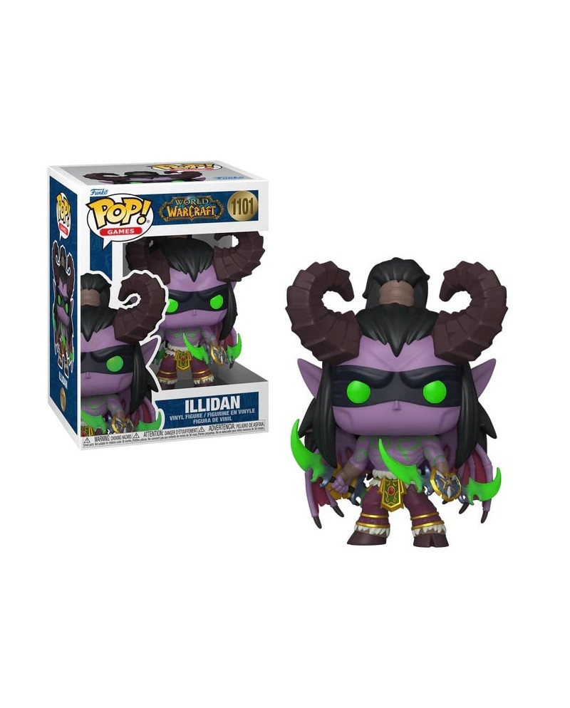 WORLD OF WARCRAFT - POP Games N° 1101 - Illidan with Chase