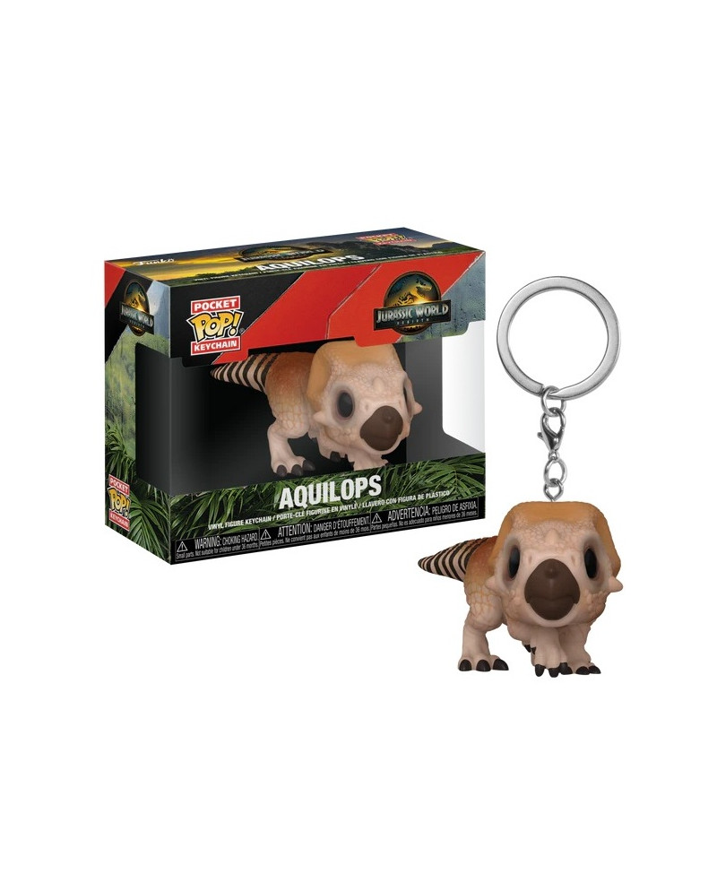 JURASSIC WORLD REBIRTH - Pocket Pop Keychain - Aquilops