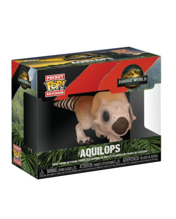 JURASSIC WORLD REBIRTH - Pocket Pop Keychain - Aquilops