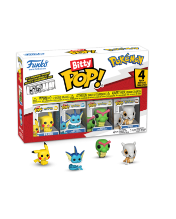 POKEMON - Bitty Pop 4 Pack 2.5cm - Pikachu