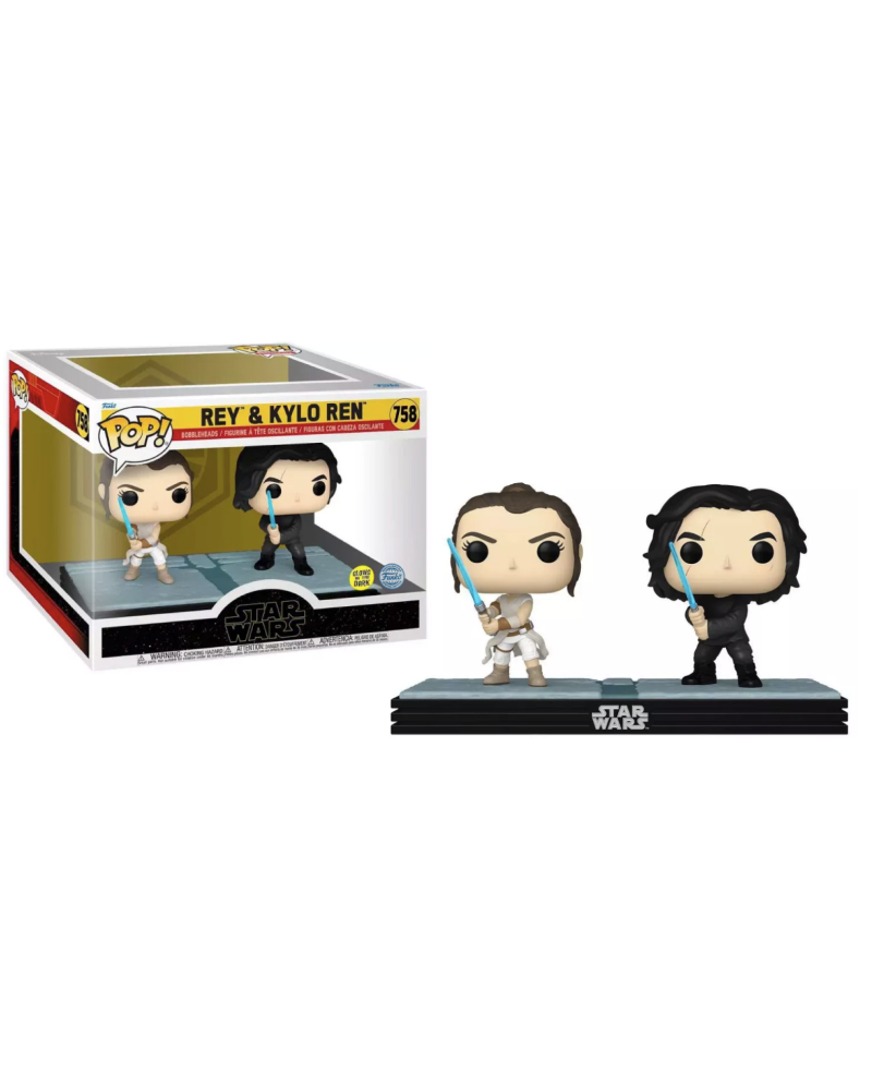 STAR WARS - POP Moment N° 758 - Kylo & Rey (GW)