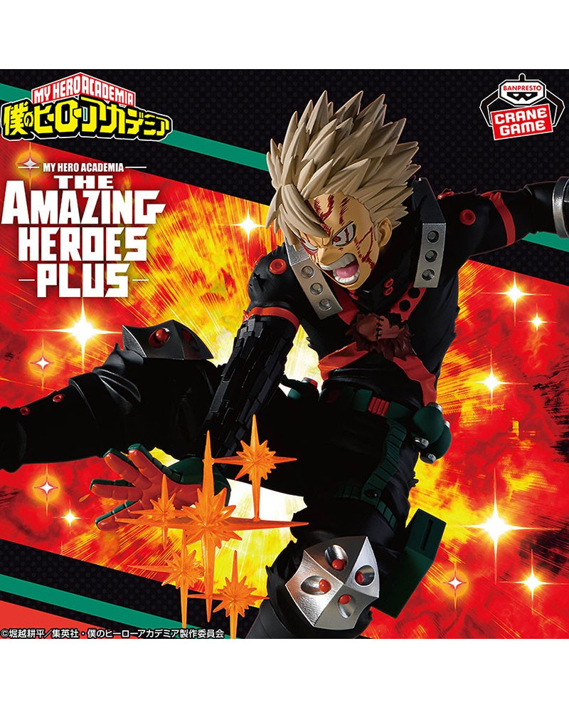 Figurine Katsuki Bakugo III – My Hero Academia – The Amazing Heroes Plus – Banpresto (PVC 16 cm)