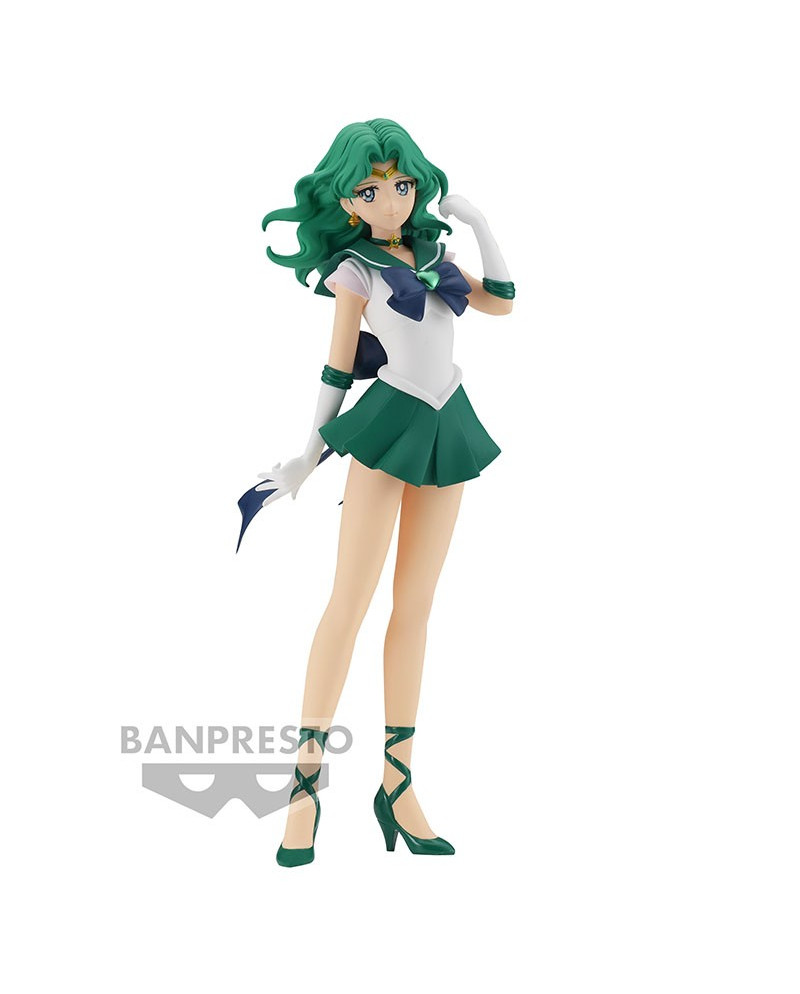 Figurine Super Sailor Neptune – Sailor Moon Eternal – Glitter & Glamours – Banpresto (PVC 23 cm)