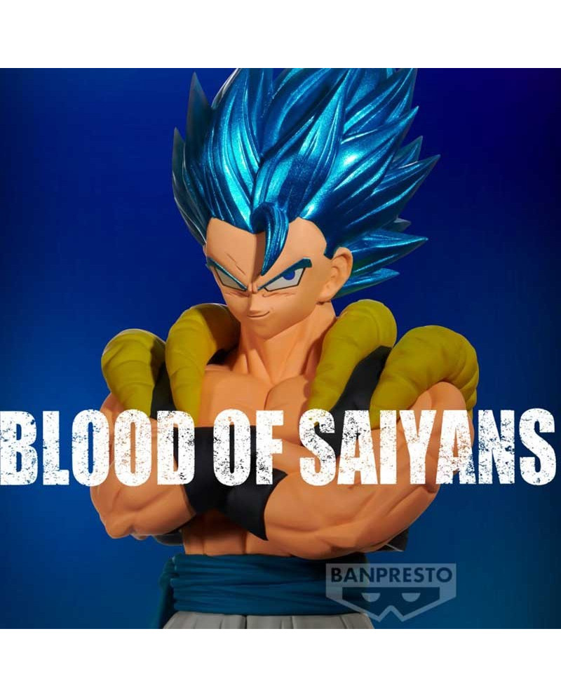Figurine Gogeta SSJ Blue – Dragon Ball Super – Blood of Saiyans Special XVIII – Banpresto (PVC 20 cm)