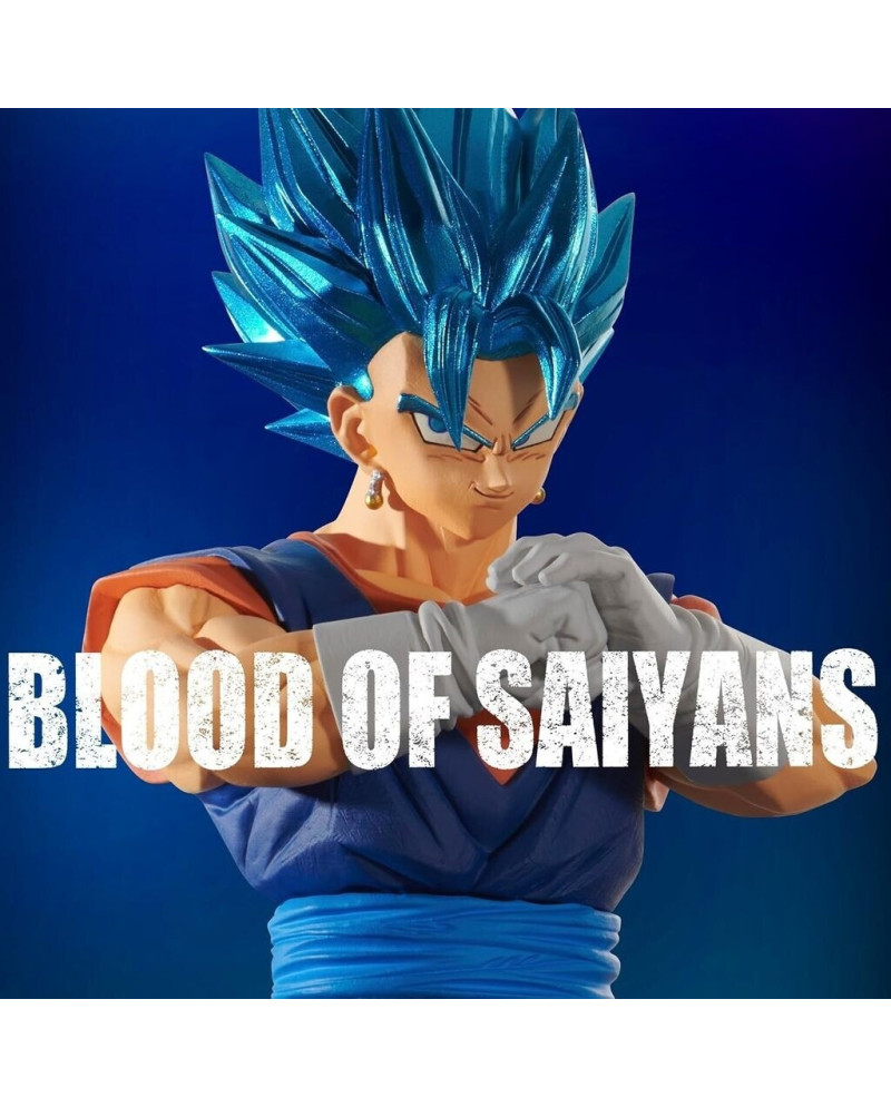 Figurine Vegetto SSJ Blue – Dragon Ball Super – Blood of Saiyans Special XIX – Banpresto (PVC 20 cm)